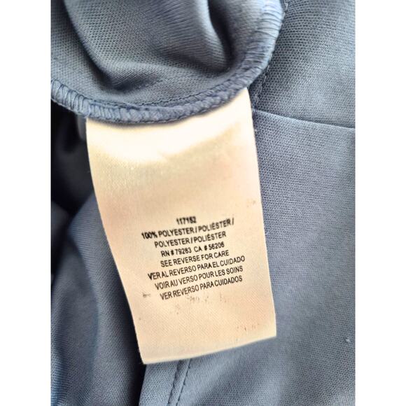 Alex Evenings Dress Size 12 Tea Length Blue Lace Mother of Bride Groom Formal - Picture 6 of 11